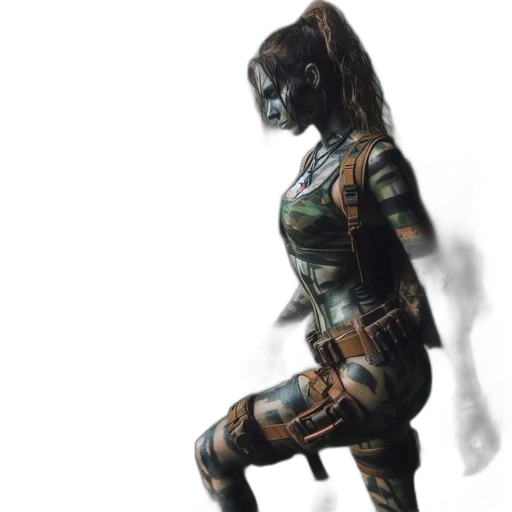 robot, staff, mask, weapon transparent PNG cut-out