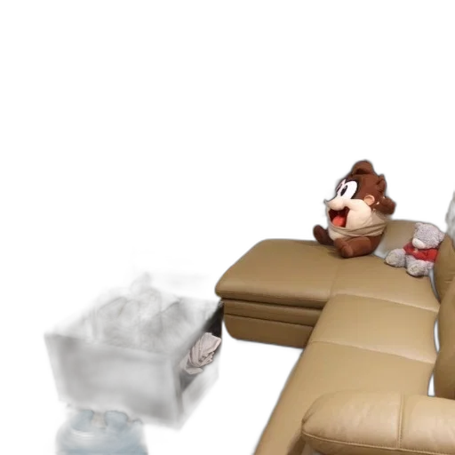 furniture, car, robot, 3d render transparent PNG cut-out