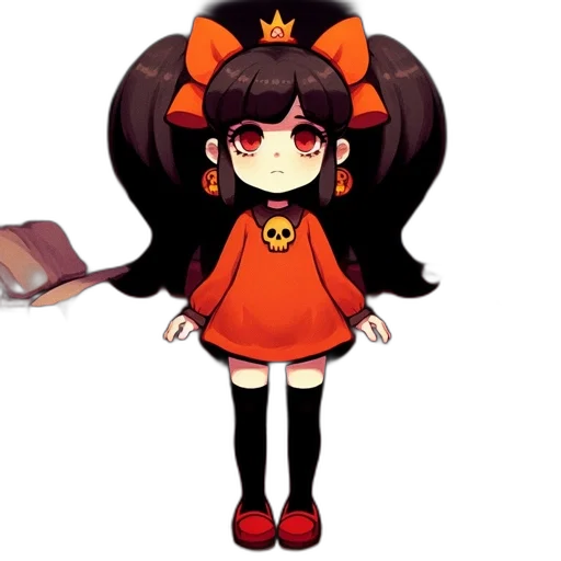staff, crown, hat, creature transparent PNG cut-out