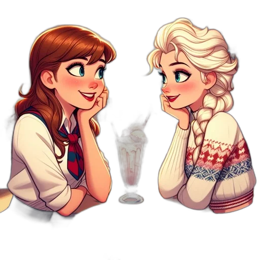 pixel art, concept art, cartoon, fantasy art transparent PNG cut-out