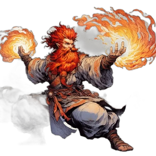 dragon, staff, fantasy art, concept art transparent PNG cut-out