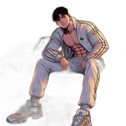 jacket, shoes, photorealistic, concept art transparent PNG cut-out