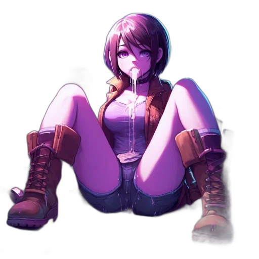 jacket, robot, shoes, weapon transparent PNG cut-out