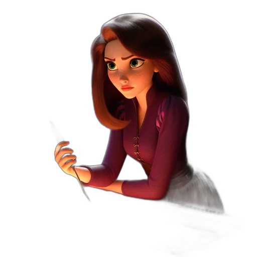 staff, jewelry, dress, face transparent PNG cut-out
