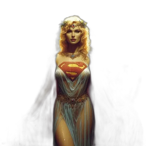 dress, concept art, fantasy art, comic book art transparent PNG cut-out