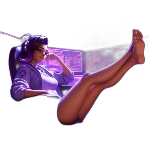staff, robot, cyberpunk, concept art transparent PNG cut-out