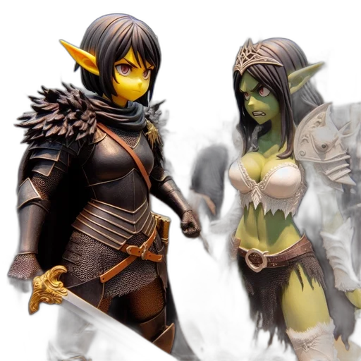 fantasy art, concept art, 3d render, comic book art transparent PNG cut-out