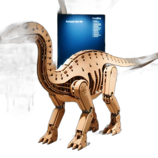 dragon, animal, creature, robot transparent PNG cut-out