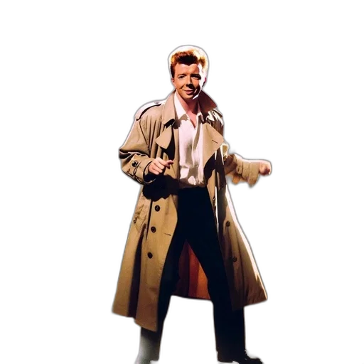 jacket, staff, robot, concept art transparent PNG cut-out