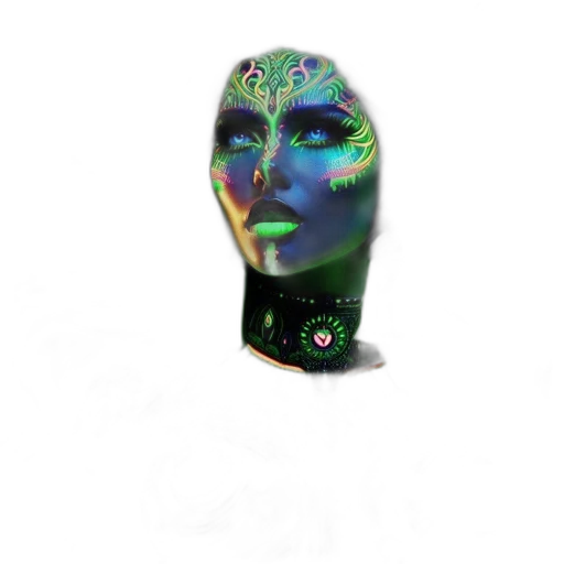 mask, jewelry, face, robot transparent PNG cut-out