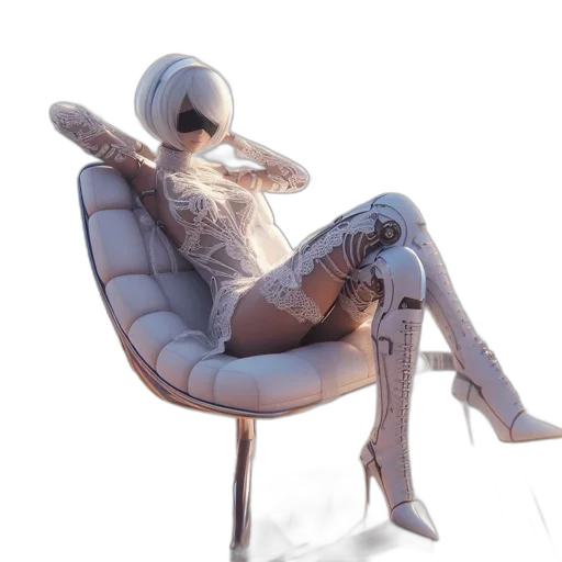 furniture, robot, mask, dress transparent PNG cut-out