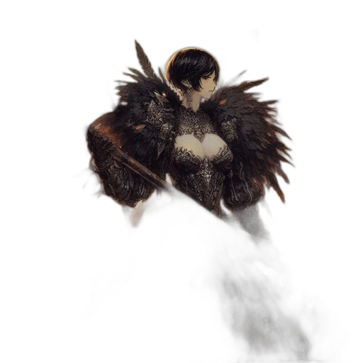 animal, creature, dragon, hair transparent PNG cut-out