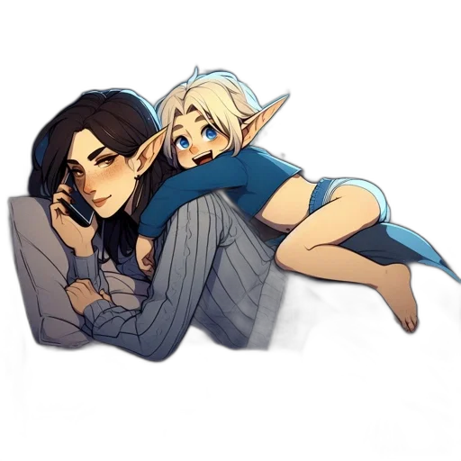 pixel art, fantasy art, concept art, watercolor transparent PNG cut-out