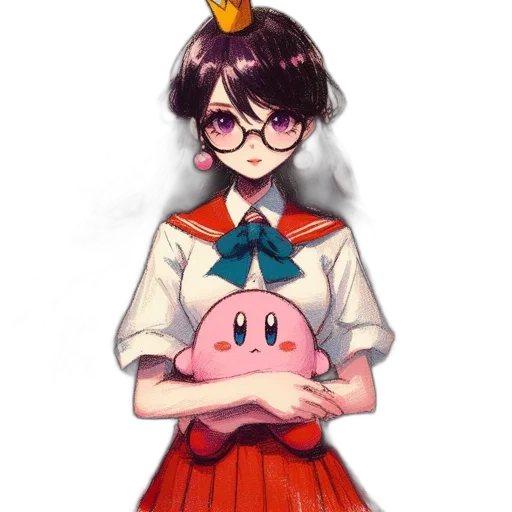 dress, staff, mask, creature transparent PNG cut-out