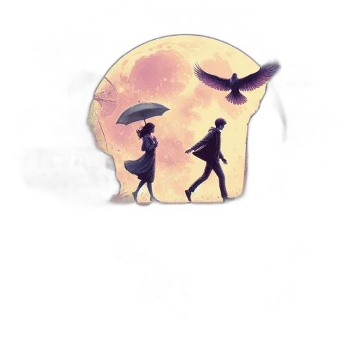 hat, umbrella, mask, jacket transparent PNG cut-out