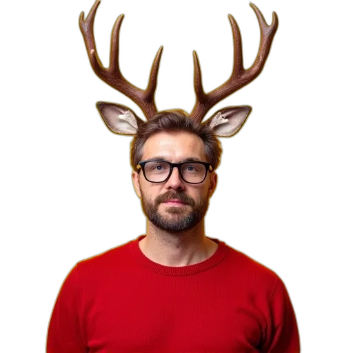 crown, animal, creature, staff transparent PNG cut-out