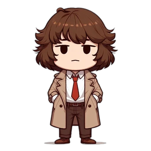 staff, jacket, creature, animal transparent PNG cut-out