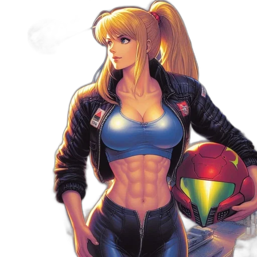 jacket, concept art, comic book art, pixel art transparent PNG cut-out