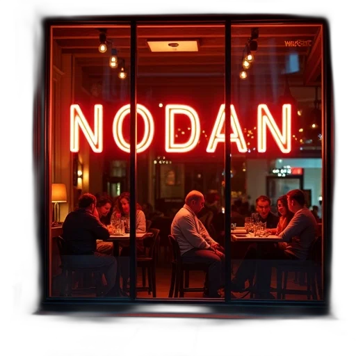 food, neon lights, first, image transparent PNG cut-out