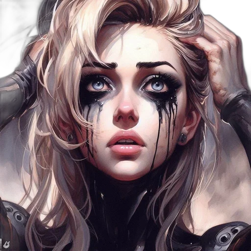 face, jacket, mask, comic book art transparent PNG cut-out