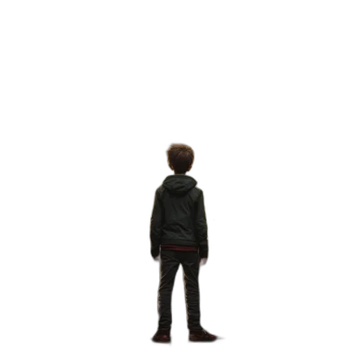 jacket, robot, creature, hair transparent PNG cut-out