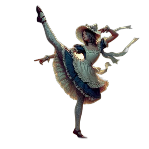 staff, dress, mask, jewelry transparent PNG cut-out