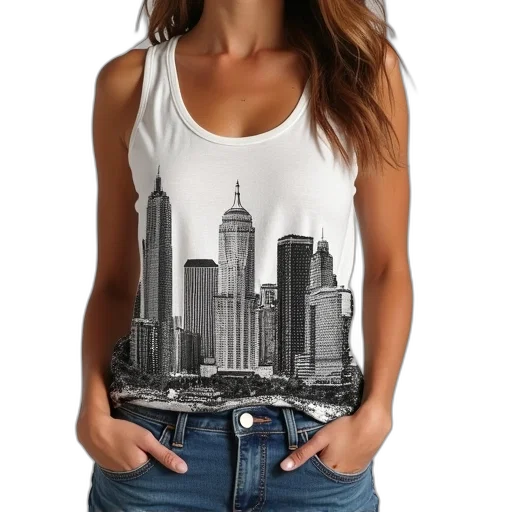 photorealistic, chicago, city, new transparent PNG cut-out