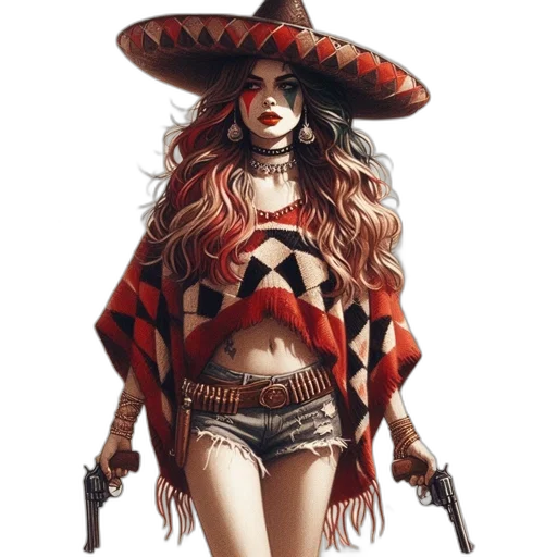 hat, weapon, jacket, concept art transparent PNG cut-out