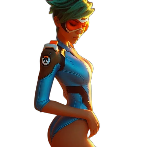 robot, dress, mask, staff transparent PNG cut-out