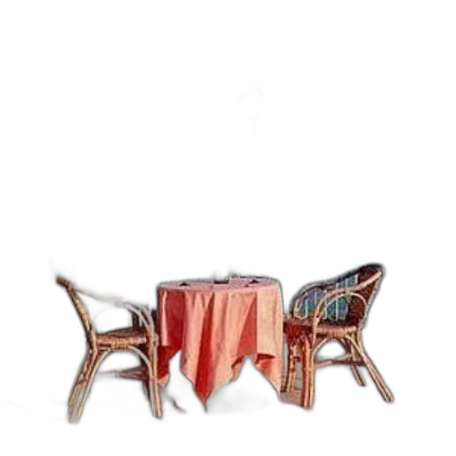 furniture, jewelry, food, 3d render transparent PNG cut-out