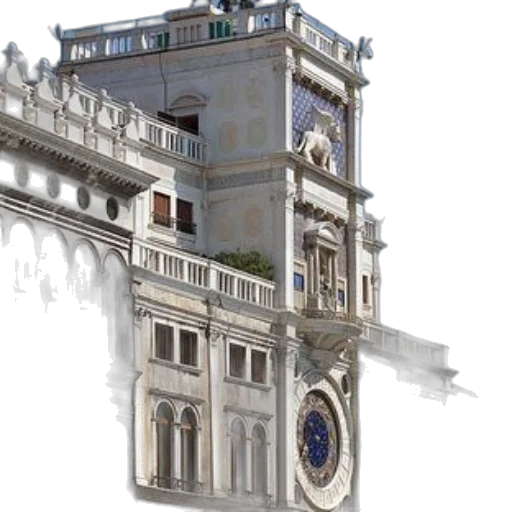 building, crown, jewelry, 3d render transparent PNG cut-out