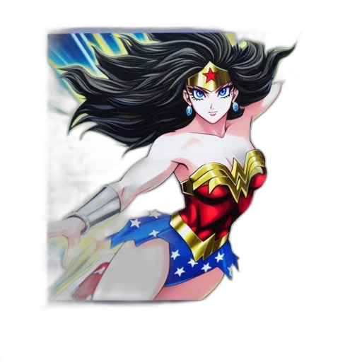 comic book art, cartoon, concept art, anime transparent PNG cut-out