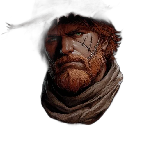 face, mask, staff, concept art transparent PNG cut-out