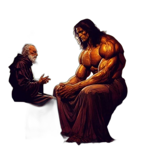 concept art, fantasy art, comic book art, pixel art transparent PNG cut-out