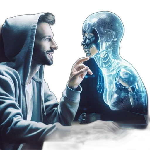 robot, jacket, mask, concept art transparent PNG cut-out