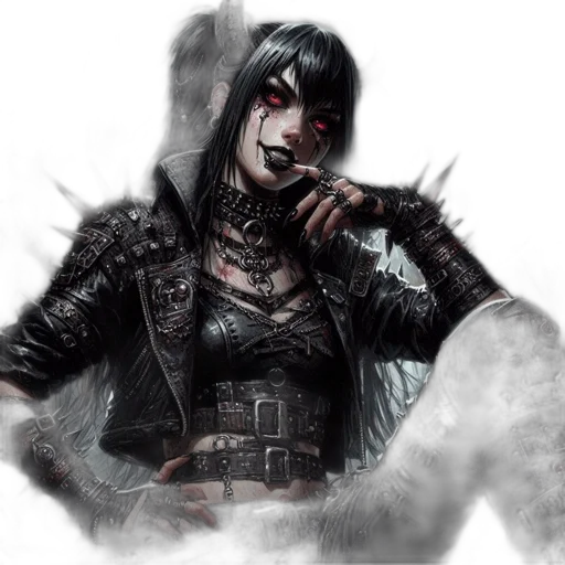 weapon, fantasy art, concept art, cyberpunk transparent PNG cut-out