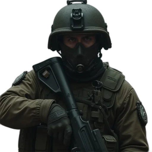 staff, mask, weapon, face transparent PNG cut-out