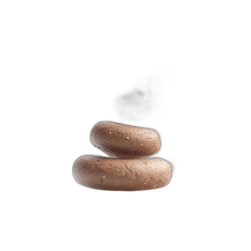 food, 3d render, photorealistic, fog transparent PNG cut-out