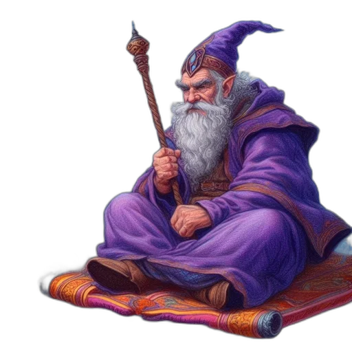 staff, dragon, sword, fantasy art transparent PNG cut-out