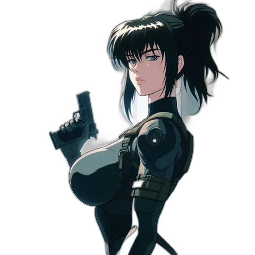 weapon, jacket, sword, staff transparent PNG cut-out