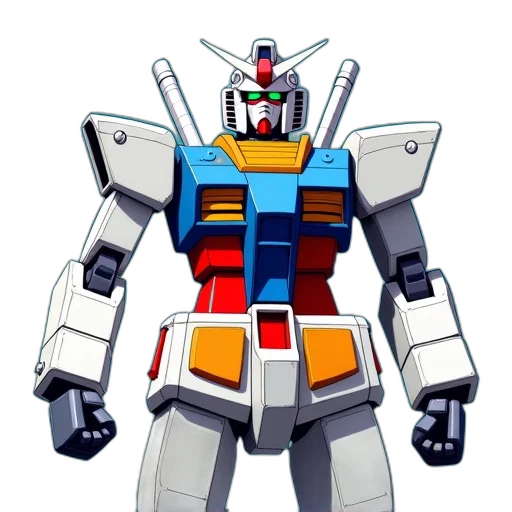 robot, weapon, concept art, 3d render transparent PNG cut-out