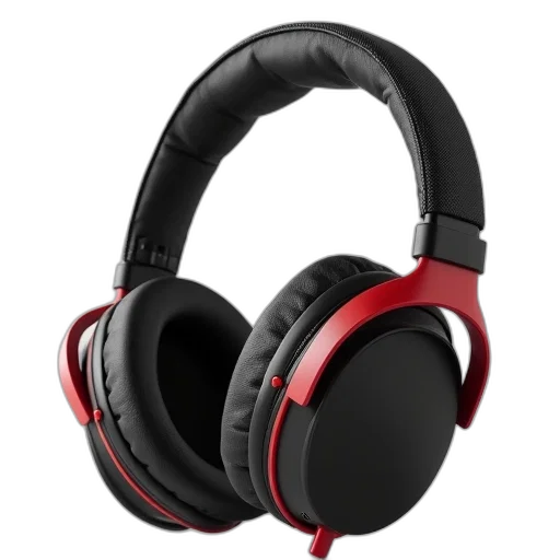 3d render, earcups, designed, comfort transparent PNG cut-out