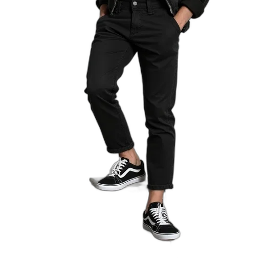 jacket, staff, shoes, 3d render transparent PNG cut-out