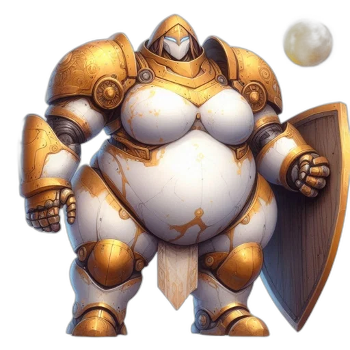 robot, weapon, sword, staff transparent PNG cut-out