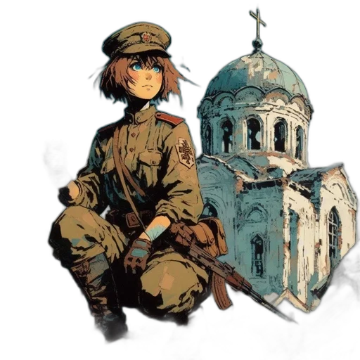 weapon, staff, hat, sword transparent PNG cut-out