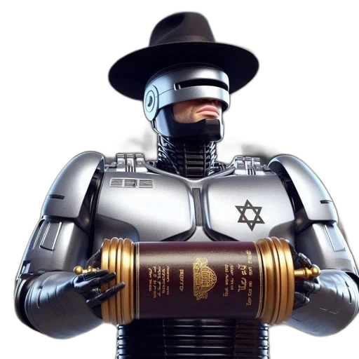 robot, weapon, sword, staff transparent PNG cut-out