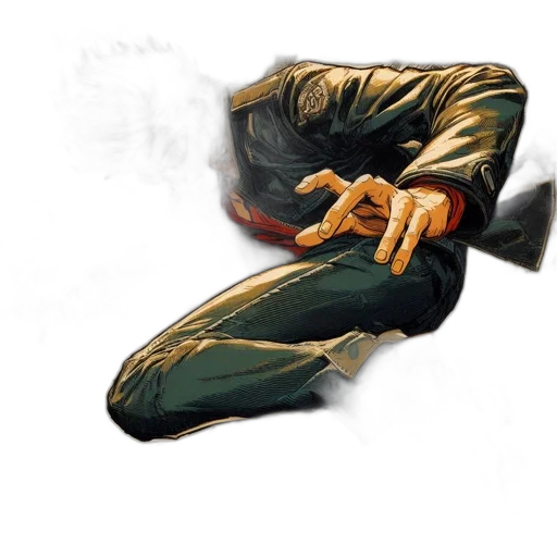 jacket, mask, weapon, sword transparent PNG cut-out