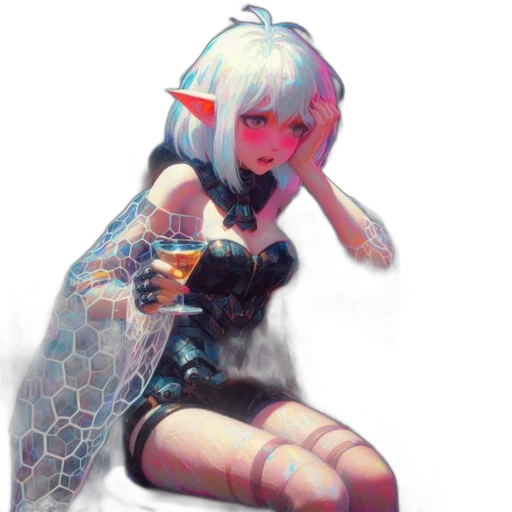 robot, dress, creature, dragon transparent PNG cut-out