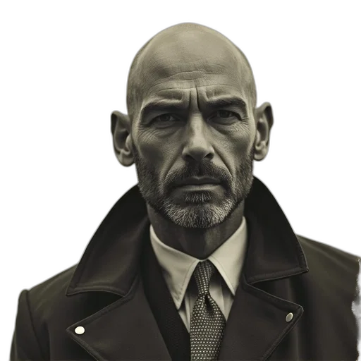 jacket, face, staff, mask transparent PNG cut-out