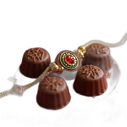 jewelry, food, photorealistic, chocolates transparent PNG cut-out